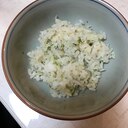 しらすと青のり、ごま入り混ぜご飯